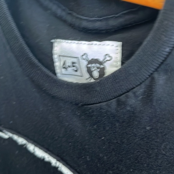 nununu Half and Half Skull Stretch 360 Skull Face Sleeveless Dress Split Front - Picture 8 of 8